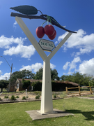 Pioneer cherry grower monument (2023)
