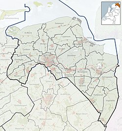 Startenhuizen is located in Groningen (province)