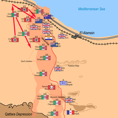 Rommel redeploys forces: 29 October