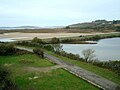 La route-digue sur l’aber