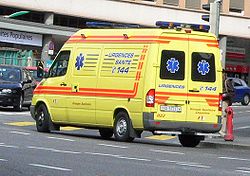 Type B Ambulance in Switzerland