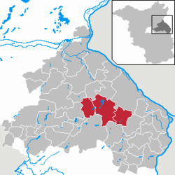 Amt Neuhardenberg – Mappa