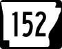 Highway 152 marker