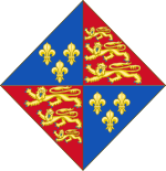 Description de l'image Arms of a Tudor Princess.svg.