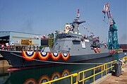 BRP Jose Rizal (FF-150) during the launching ceremony