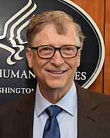 Bill Gates. Photo by United States Department of Health and Human Services.
