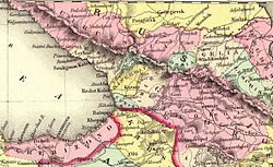 The Principality of Abkhazia (Abassia) in the 1850s