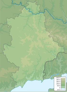 Horlivka is located in Donetsk Oblast