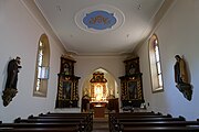 Intérieur de la chapelle.