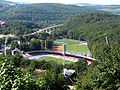 Das Erzgebirgsstadion samt Trainingsanlagen im Jahr 2006