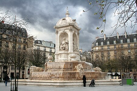 Fontaine Saint-Sulpice.