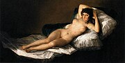 La maja desnuda (The Nude Maja (1797)) by Goya