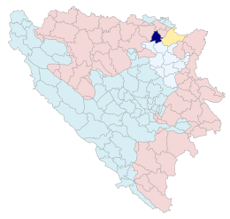 Gradačac – Mappa