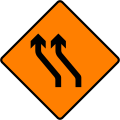 WK 014 Move to Left (Two Lanes)