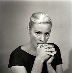 Ingrid Thulin, 1960. Foto: K.W. Gullers.[1]