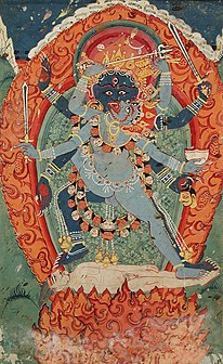 Bhairava and Kali in union