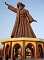23 meters high statue of Mevlana in Buca