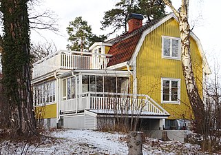 Villa Fågelbovägen 23, byggår 1935.