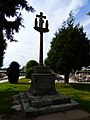 Le calvaire du cimetière : vue d'ensemble.