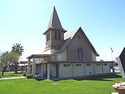 The Brooks Memorial United Methodist Church was built in 1908 and is located on 5921 West Thomas Road. Since 1985, the old church has been used as a funeral home.[25]