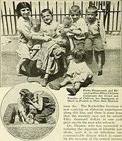 New York City parks and playgrounds were closed during a 1916 polio epidemic.[76]