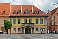 Lutsch House as seen from the Grand Square (Piața Mare)