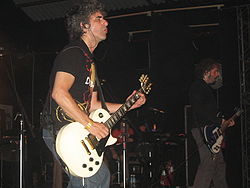 Raul Ruffino (left) and Walter Piacioli (right), during a concert in 2008.