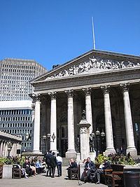 Royal Exchange exterior, London