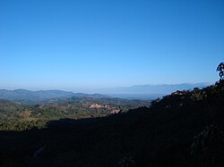 The surrounding topography of San Vito