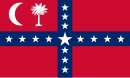 South Carolina sovereignty/secession flag, inspired the battle flag, 1861-1865