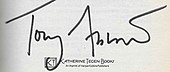 signature de Tony Abbott (écrivain)