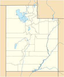 Crystal Geyser is located in Utah