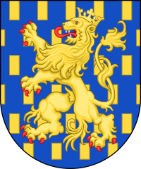 Walramian Nassau arms with crowned lion