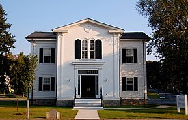The Wenham Town Hall on Route 1A