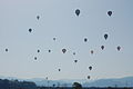 Festival de montgolfières de Saku.