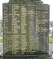 Monument aux morts de Cléguer : liste des morts pour la France, partie 3.