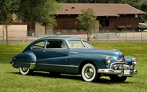 Buick Roadmaster coupé model 76 de 1948.