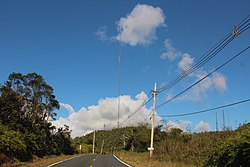 Puerto Rico Highway 184 in Farallón