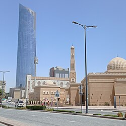 Sheikha Athija Bint Saqer Al Nahyan Mosque in al-Jaddaf, Dubai