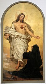 Apparition of the Sacred Heart to Saint Mary Alacoque