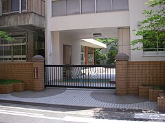 葵小学校正門（北門）