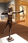 オーガスタス・セント＝ゴーデンス『女狩人アルテミス』（1895-1905年頃） インディアナポリス美術館所蔵