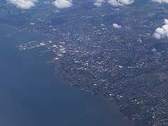 Bacolod City from air