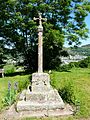 Bredons (Cantal) calvaire du XVe siècle.