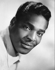 A black-and-white headshot of Brook Benton