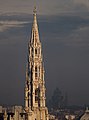 Torre del ayuntamiento de Bruselas.