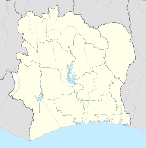 Mankono is located in Ivory Coast