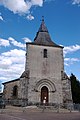 Die Kirche von La Chapelle-Montbrandeix