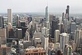 Vista aerea di Chicago