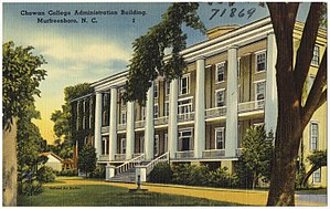 Chowan College Administration Building in Murfreesboro